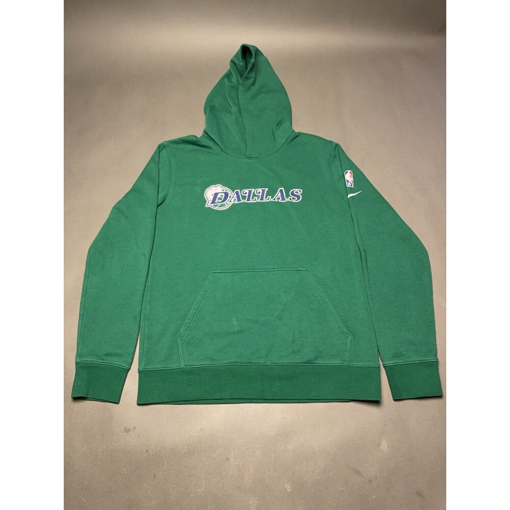 Nike Dallas Mavericks NBA Men’s Essential Fleece Hoodie Green Size XL